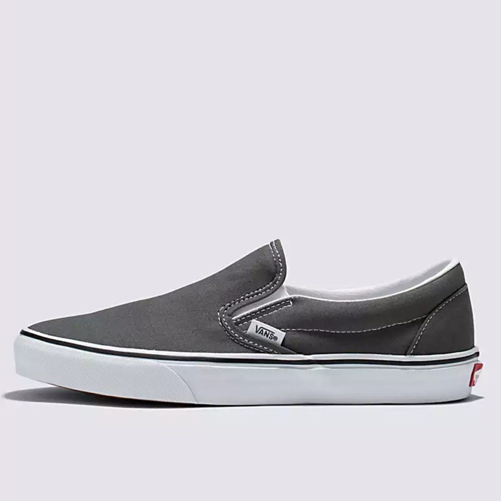 Grey Slip On Vans - Picture 3 of 10